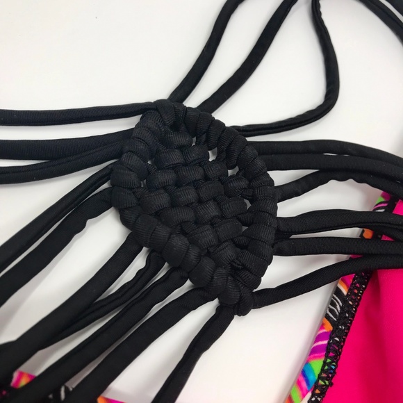 HOBIE What's Knot Bikini Set Sz L NWT - Picture 5 of 8